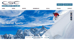 Desktop Screenshot of columbusskiclub.org